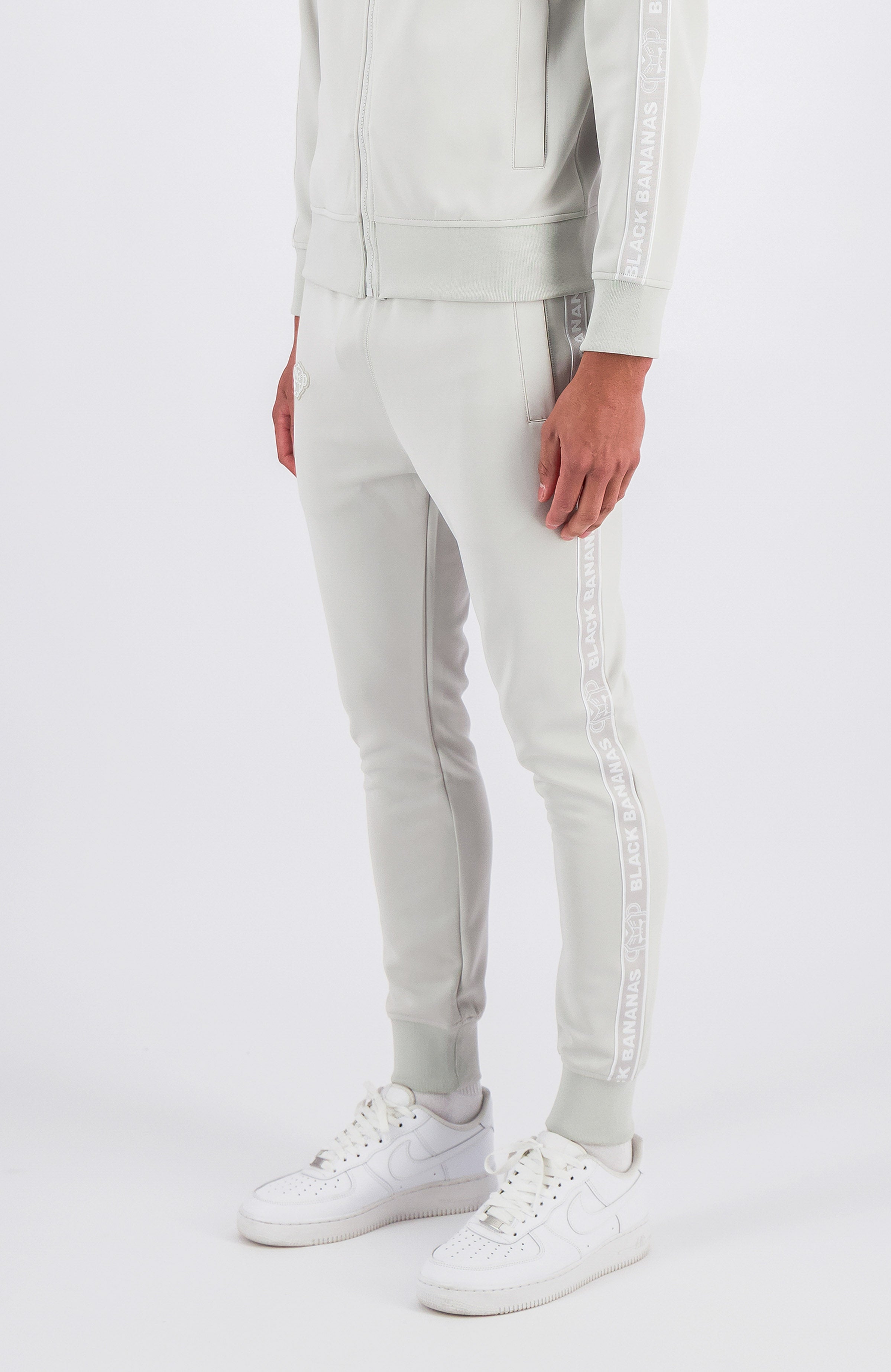 TAPED TRACKPANTS | Light Grey